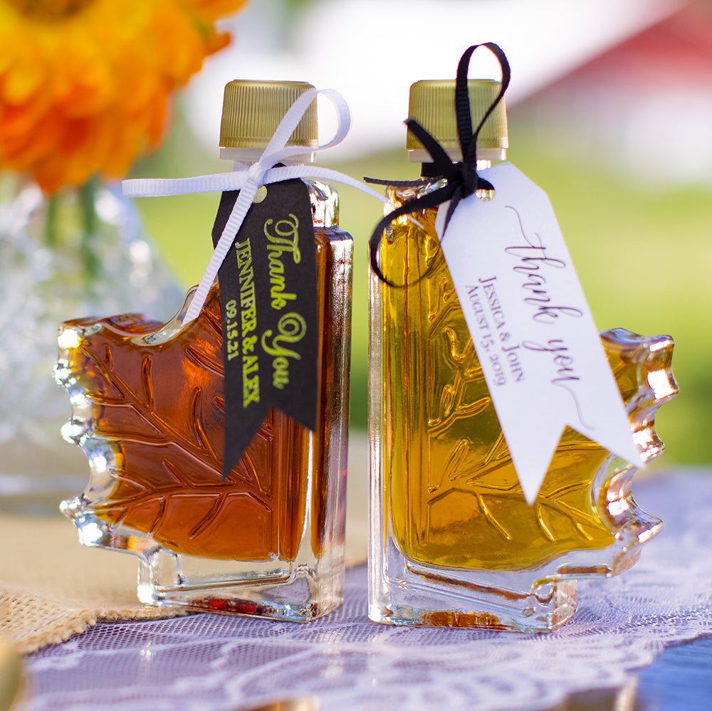 Elegant Wedding Favors Split Leaf