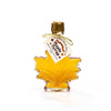 3.29 oz. maple leaf filled with amber rich taste maple syrup.