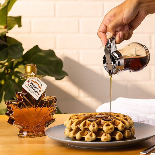 This season send someone you love waffles and maple syrup gifts.