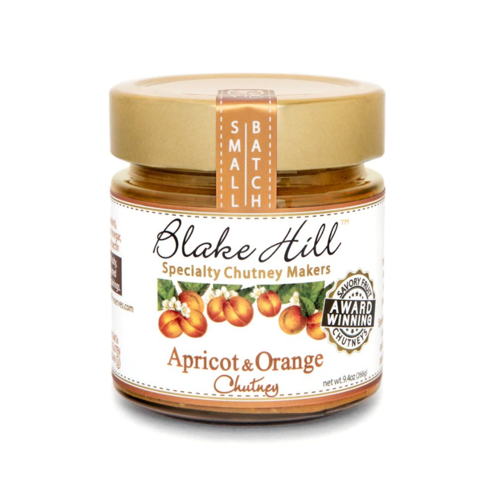 Apricot & Orange Chutney from Blake Hill. Savory and award winning chutney.