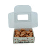 Half pound box of maple candy in a dark robust grade of maple syrup.