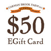 Buy an e-gift card for $50.