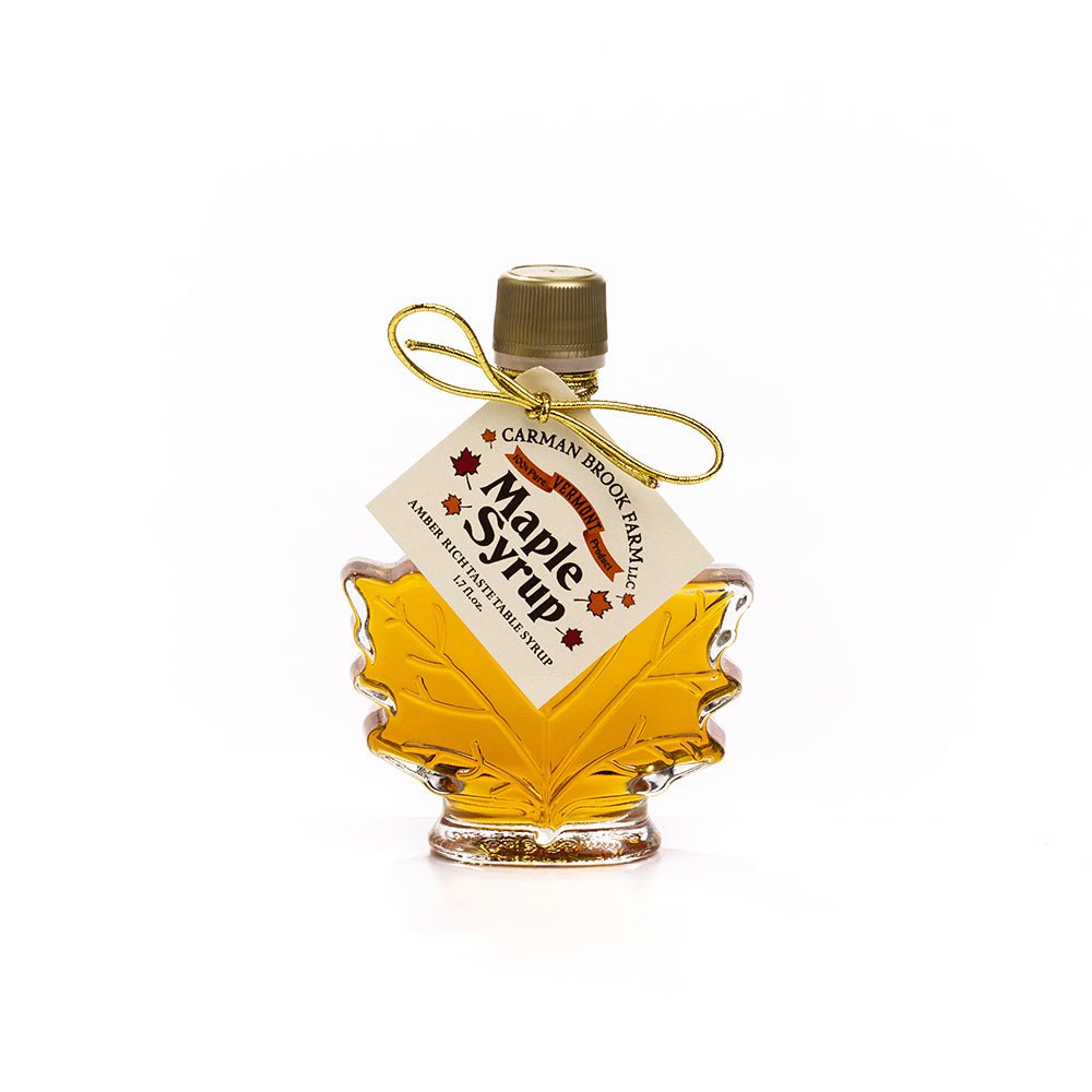 Maple Syrup Leaf Bottle in Five Sizes – Carman Brook Farm, LLC