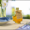 Share your love with our maple syrup favors. In a blue and white theme.