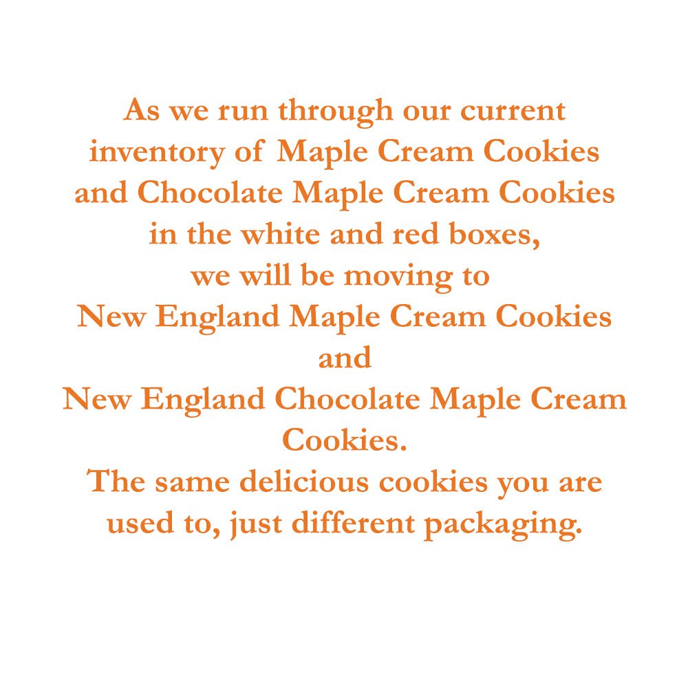 As we run through our current inventory the cookie packaging will change.
