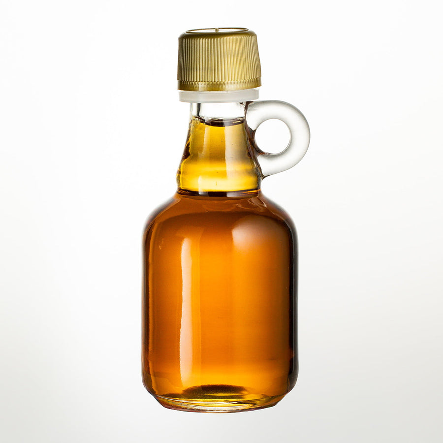  1.7 oz Vermont maple syrup wedding favor gallone bottle.