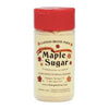 Shaker of maple brown sugar.